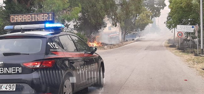 carabinieri incendi basso molise