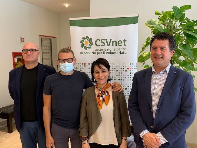 Esecutivo CSVnet - Petrecca, Bucchi, Tommasini, Paccosi