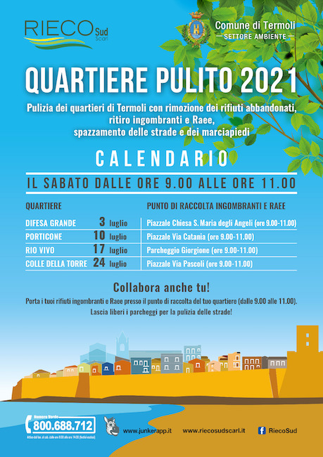 quartiere pulito 2021