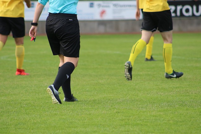 arbitro in campo