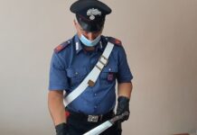 machete sequestrato