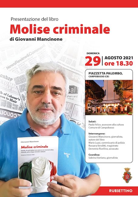 molise criminale 29 agosto 2021