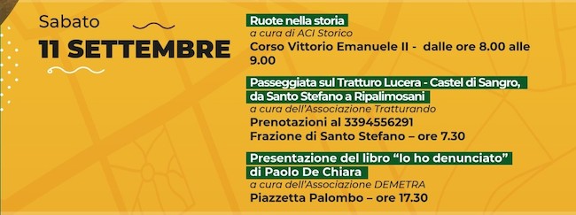 campobasso 11 settembre 2021