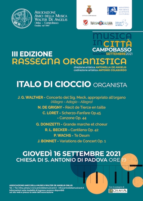 concerto 16 settembre 2021