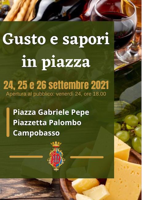 gusto e sapori in piazza cb 2021