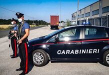 posto blocco carabinieri