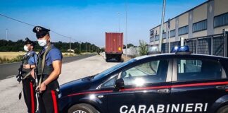 posto blocco carabinieri