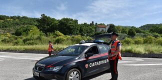 posto di blocco carabinieri isernia