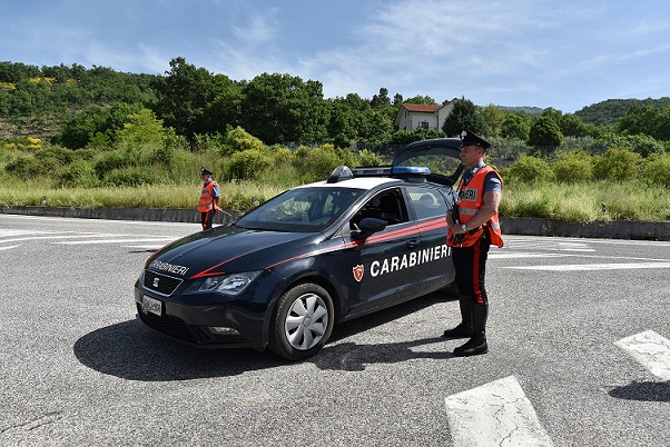 posto di blocco carabinieri isernia