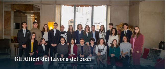 alfieri del lavoro 2021