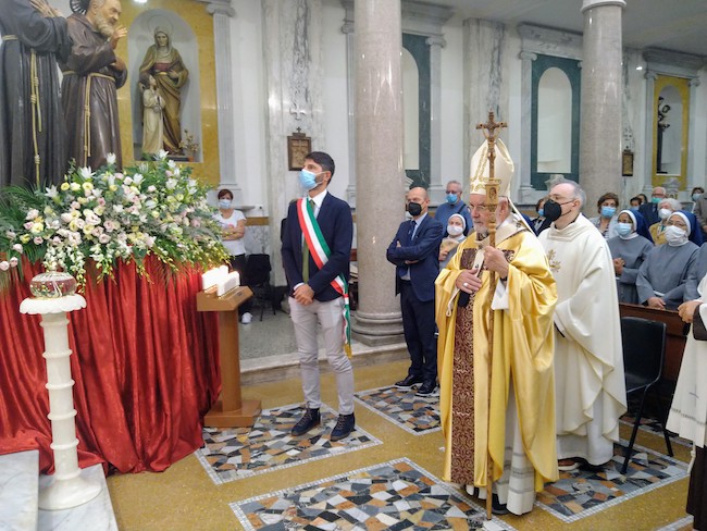 celebrazione eucaristica san francesco