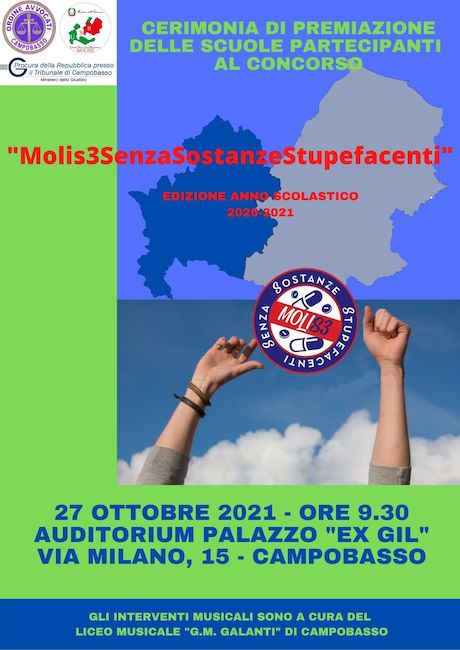 cerimonia premiazione 27 ottobre 2021