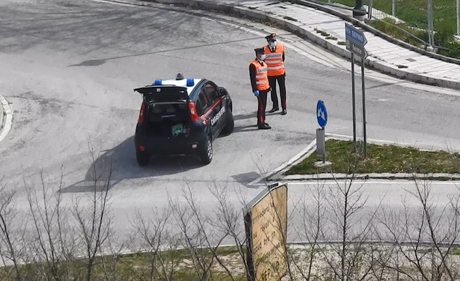 controlil carabinieri sepino