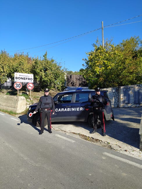 controlli carabinieri bonefro