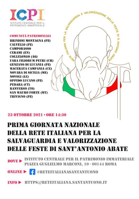 giornata rete italiana valorizzazione feste sant'antonio abate