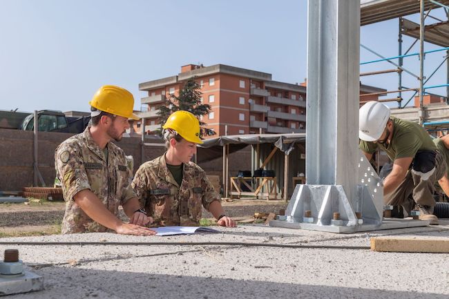 ingegneri esercito lavoro