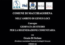 locandina rigenerazione comunitaria nero e bianco