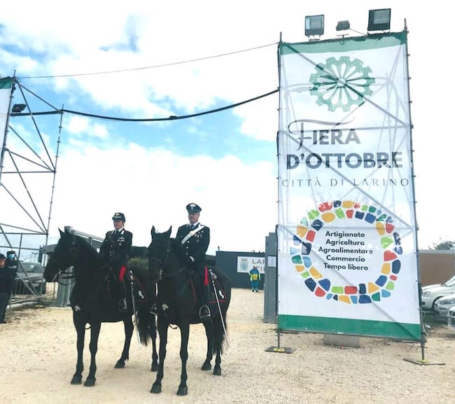 pattuglia ippomontana fiera larino