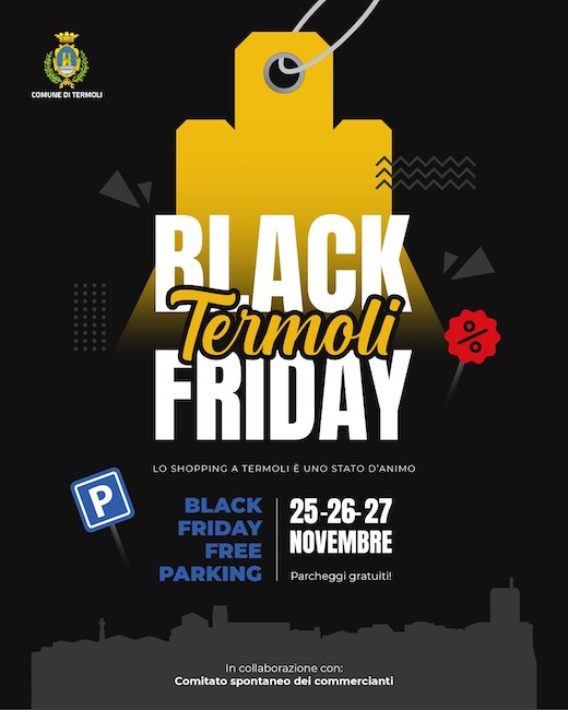 black friday termoli 25-27 novembre 2021