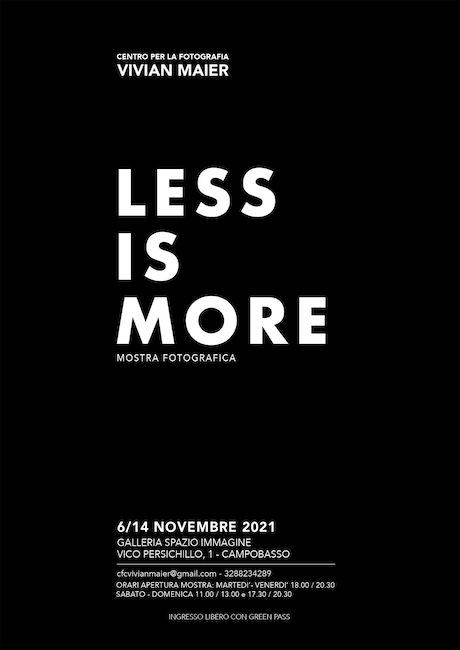 less is more