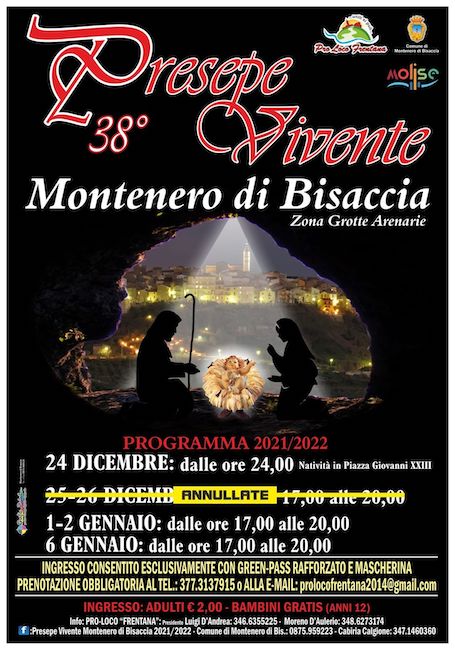 38° presepe vivente montenero