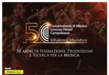 cartolina 50 anni conservatorio perosi