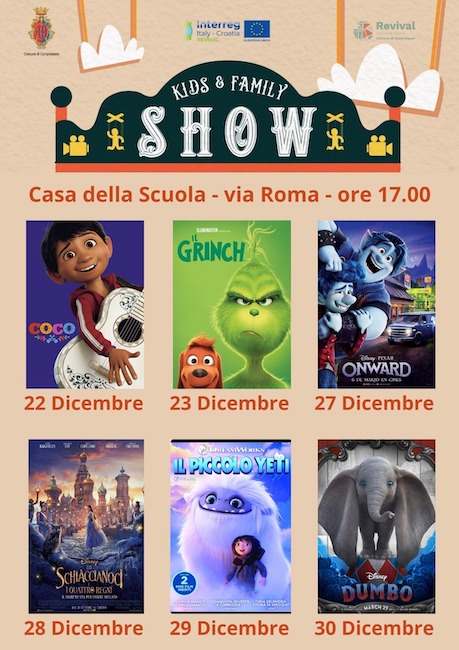 cinema per le famiglie campobasso 2021