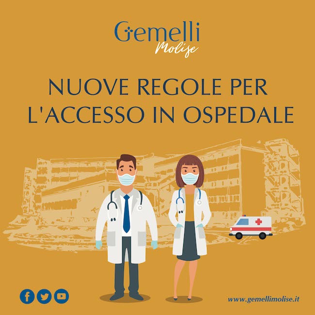 gemelli nuove regole per accesso ospedale