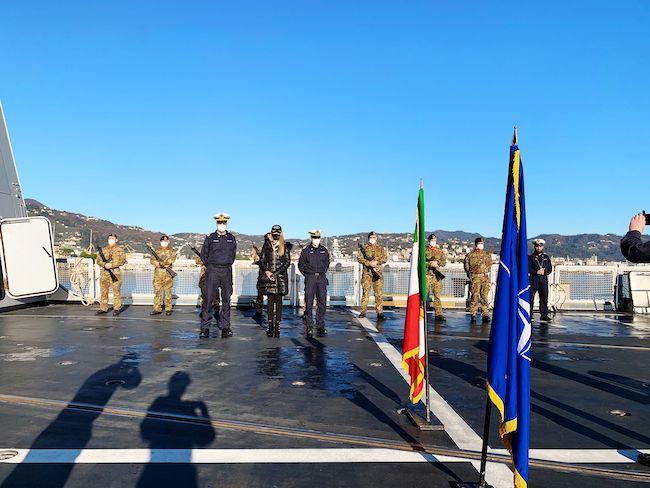 partenza nave margottini