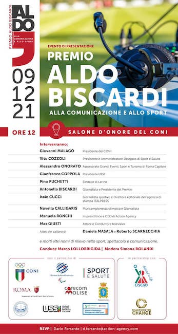 premio aldo biscardi 2021