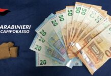 hashish soldi sequestrati