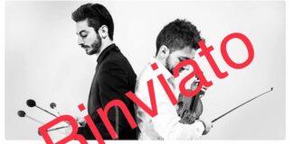 rinviato concerto 22 gennaio 2022