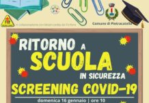 ritorno scuola pietracatella 16 gennaio