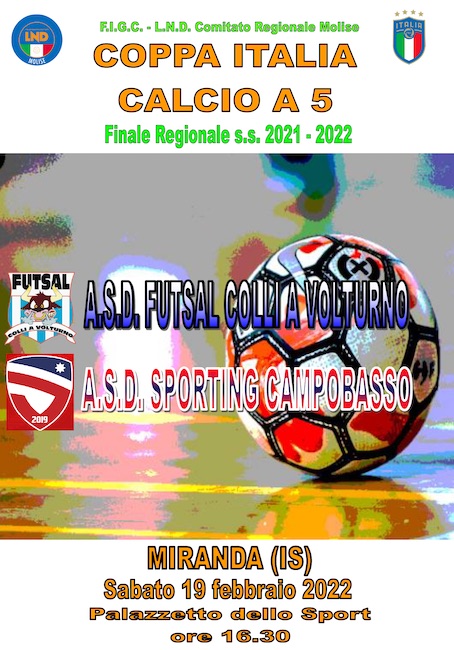 coppa italia c5 19 febbraio 2022