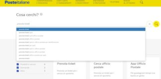 prenota ticket poste
