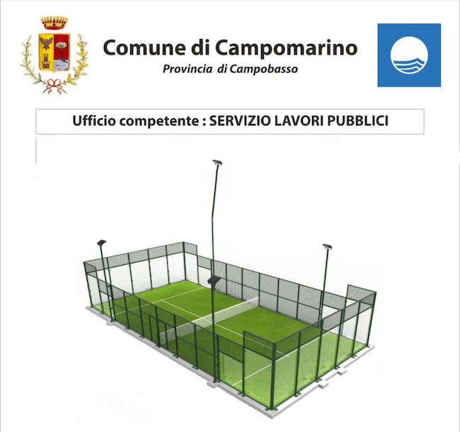 progetto padel campomarino