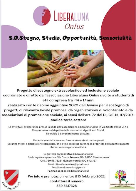 sostegno studio opportunità sensorialità