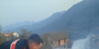 carabinieri principio incendio