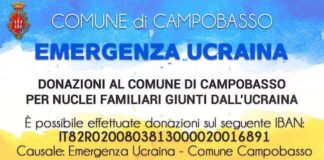 conto corrente comune campobasso per ucraina