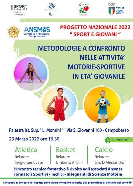 progetto sport giovani