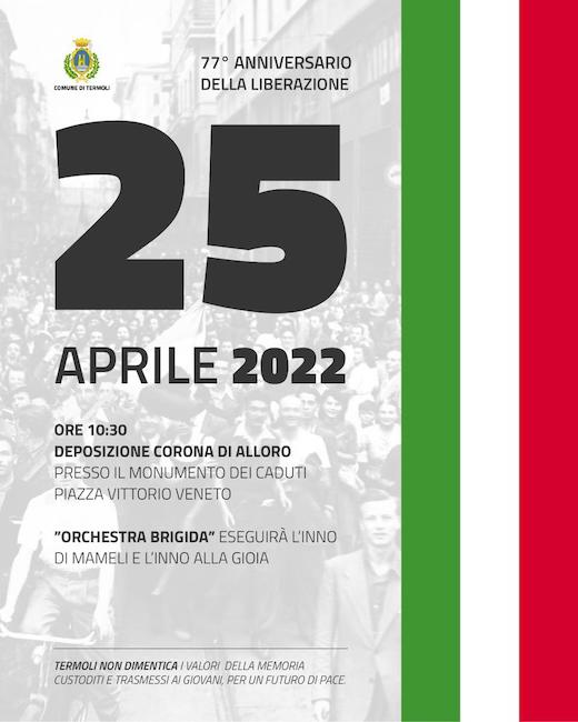 25 aprile 2022 termoli