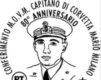 annullo filatelico capitano mario milano