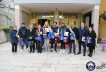 il gruppo rossoblù oratino