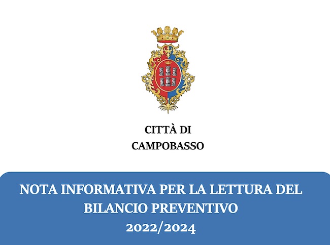 nota informativa bilancio campobasso