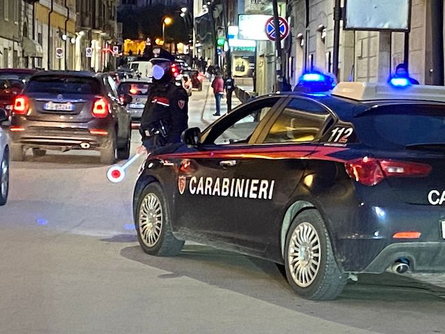 posto blocco carabinieri campobasso