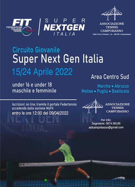 super nextgen italia campobasso 2022