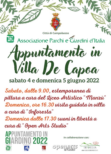 appuntamento in giardino 2022