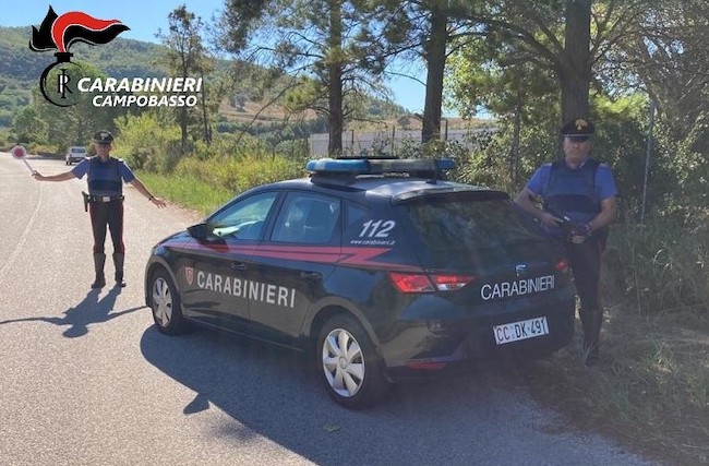 posto blocco carabinieri termoli