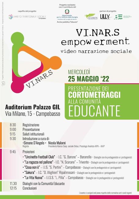 vinars locandina 25 maggio 2022