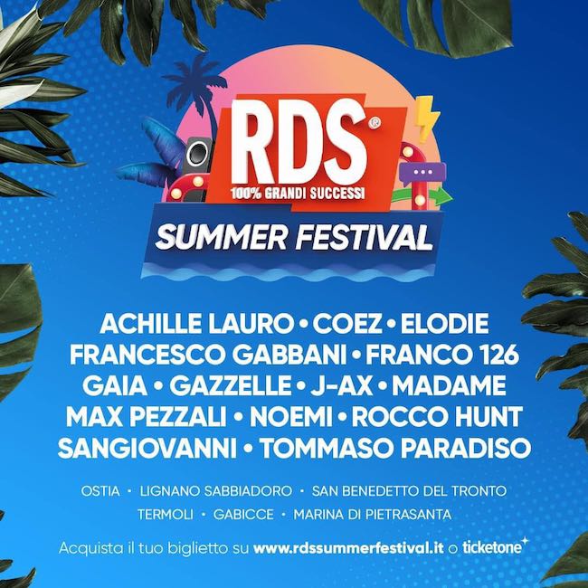 rds summer festival 2022 termoli